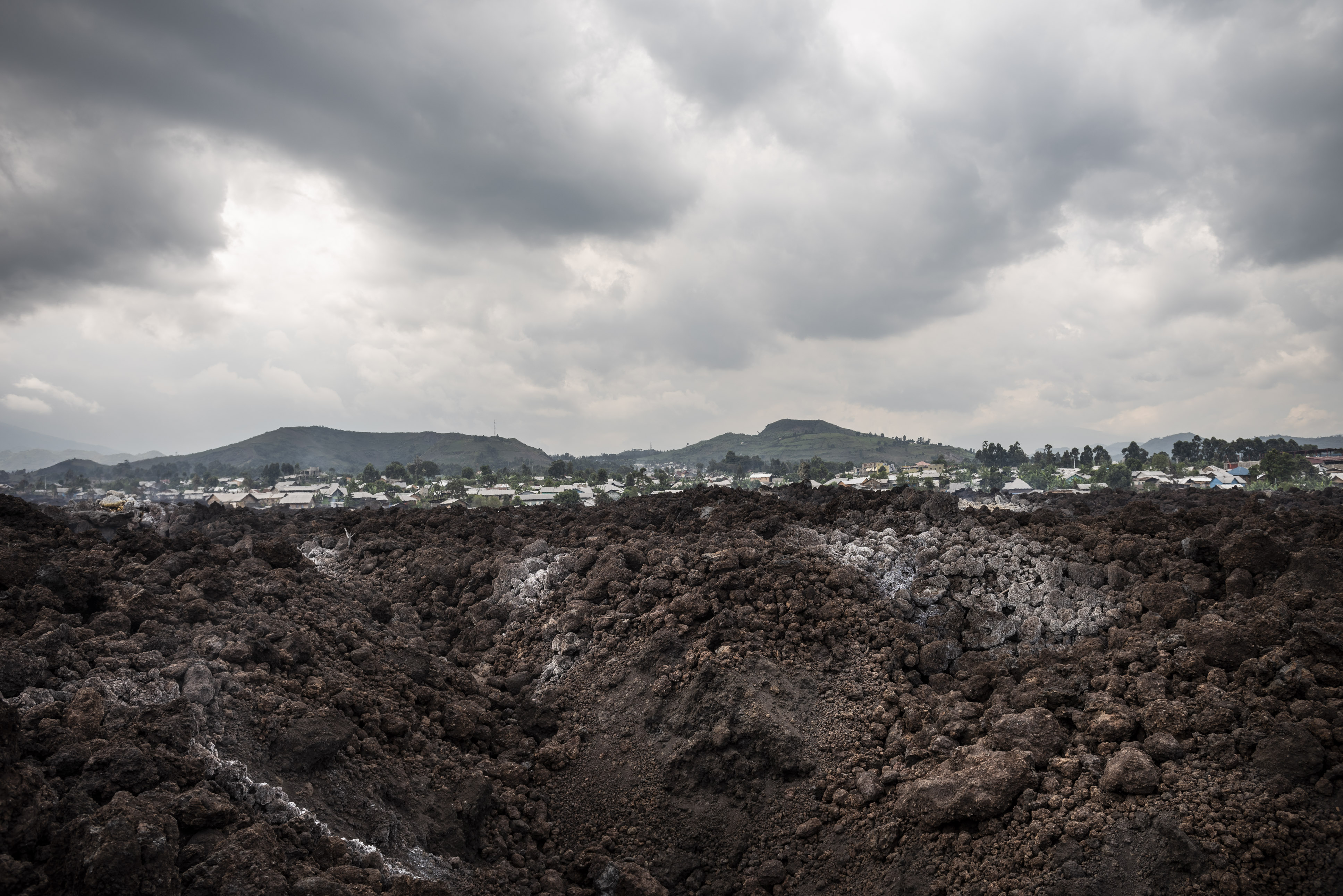 Care of children affected by the eruption of the Nyiragongo volcano in Goma, DRC-4